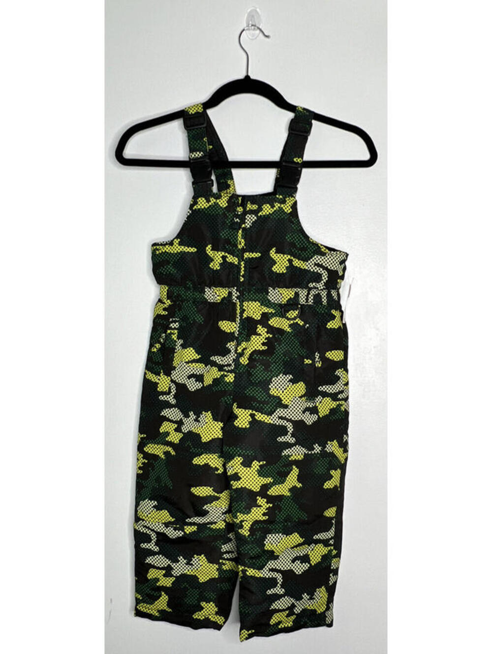 Athletech Vintage 4T Camo Fleece Lined Ski Bib NWT New
